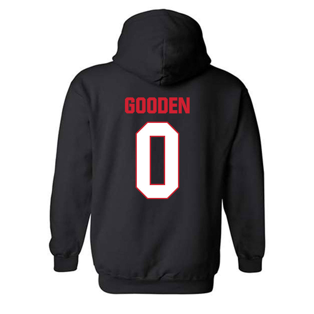 MSUM - NCAA Men's Basketball : Dominic Gooden - Classic Shersey Hooded Sweatshirt-3