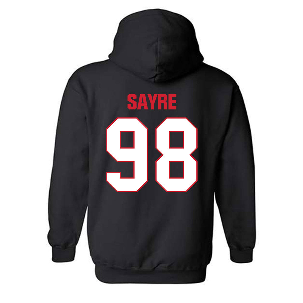 MSUM - NCAA Football : Ashton Sayre - Classic Shersey Hooded Sweatshirt-3