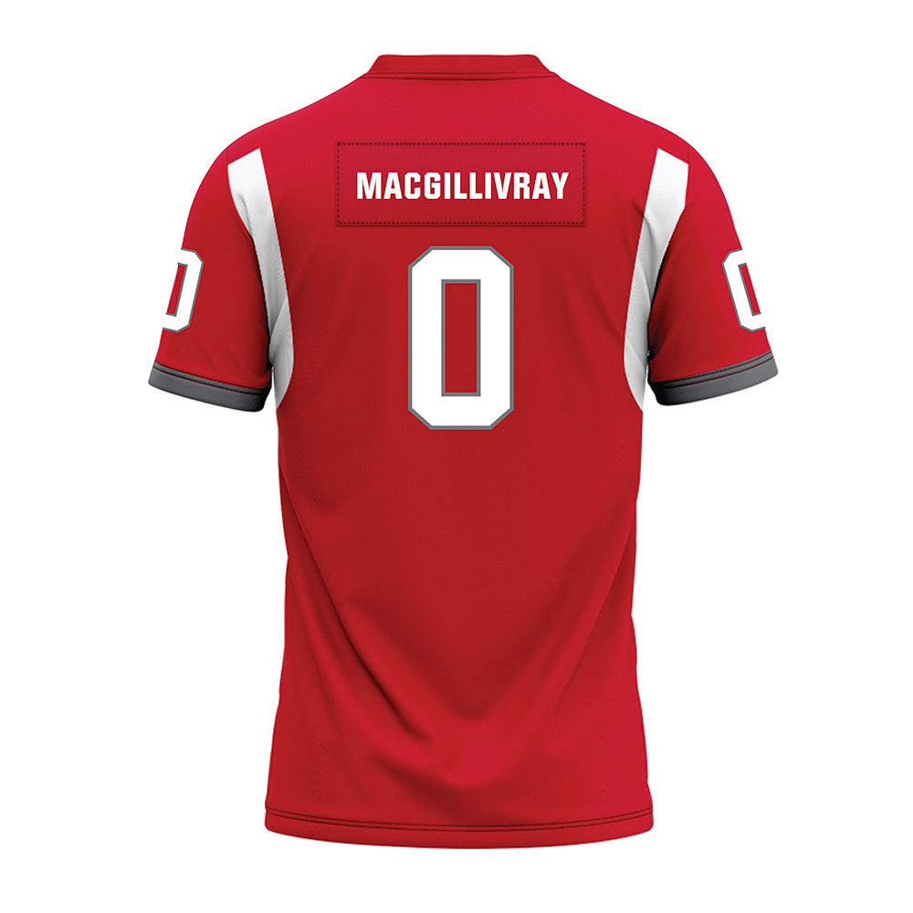 MSUM - NCAA Football : Hunter MacGillivray - Premium Football Jersey-1