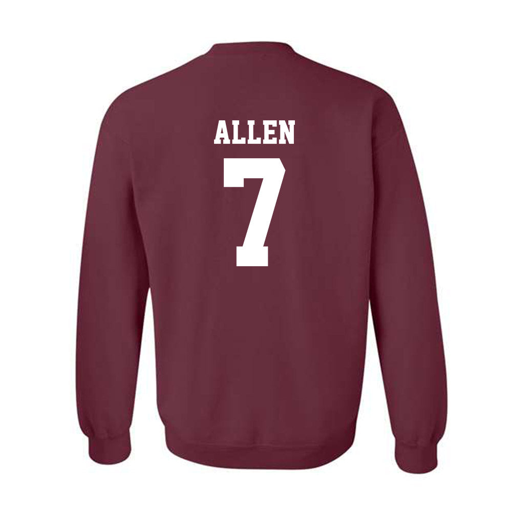 UWLAX - NCAA Men's Basketball : Justin Allen - Crewneck Sweatshirt-1