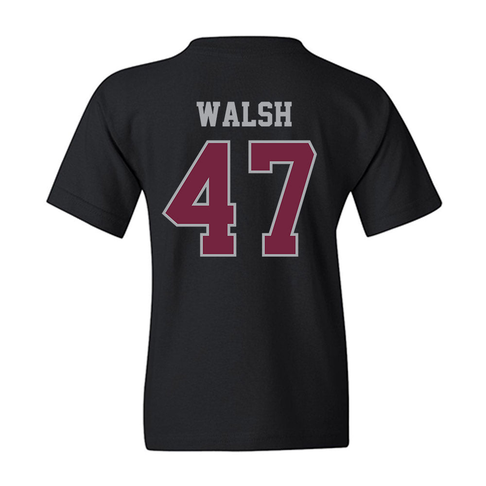 UWLAX - NCAA Football : Henry Walsh - Youth T-Shirt-1