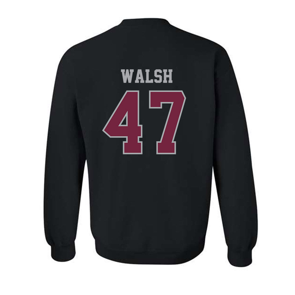 UWLAX - NCAA Football : Henry Walsh - Crewneck Sweatshirt-1
