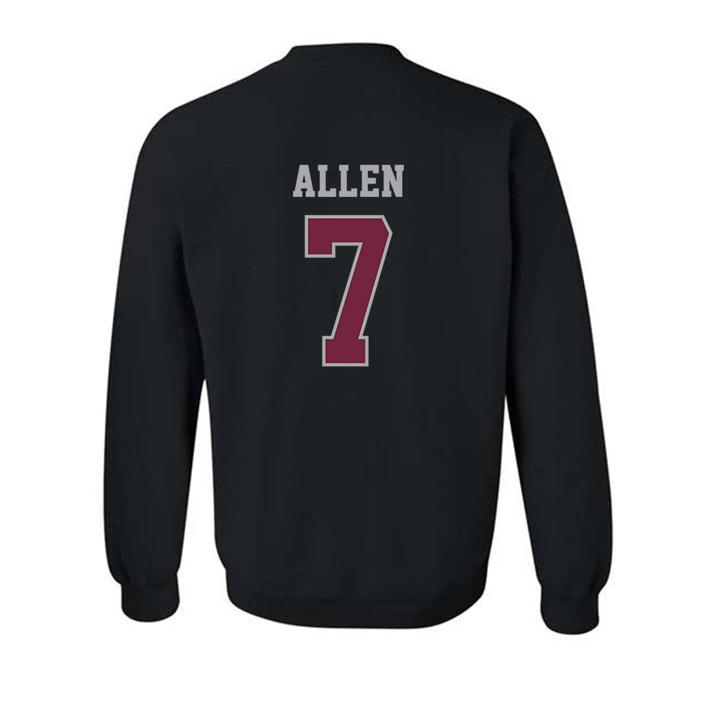UWLAX - NCAA Men's Basketball : Justin Allen - Crewneck Sweatshirt-1
