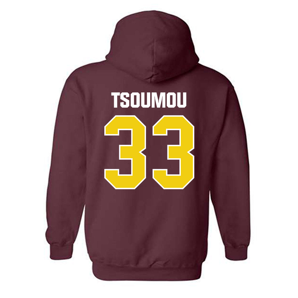 Calvin - NCAA Football : Jeremie Tsoumou - Hooded Sweatshirt-1