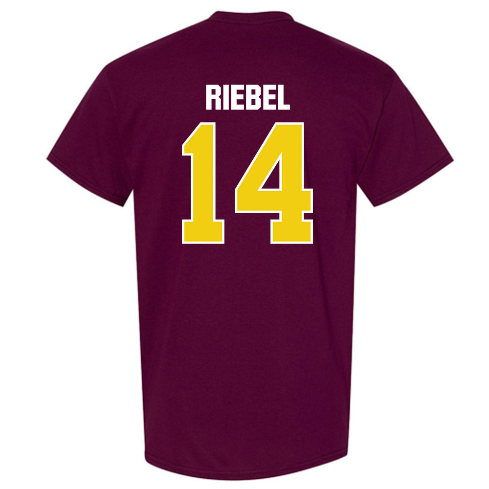 Calvin - NCAA Men's Basketball : Luke Riebel - T-Shirt-1