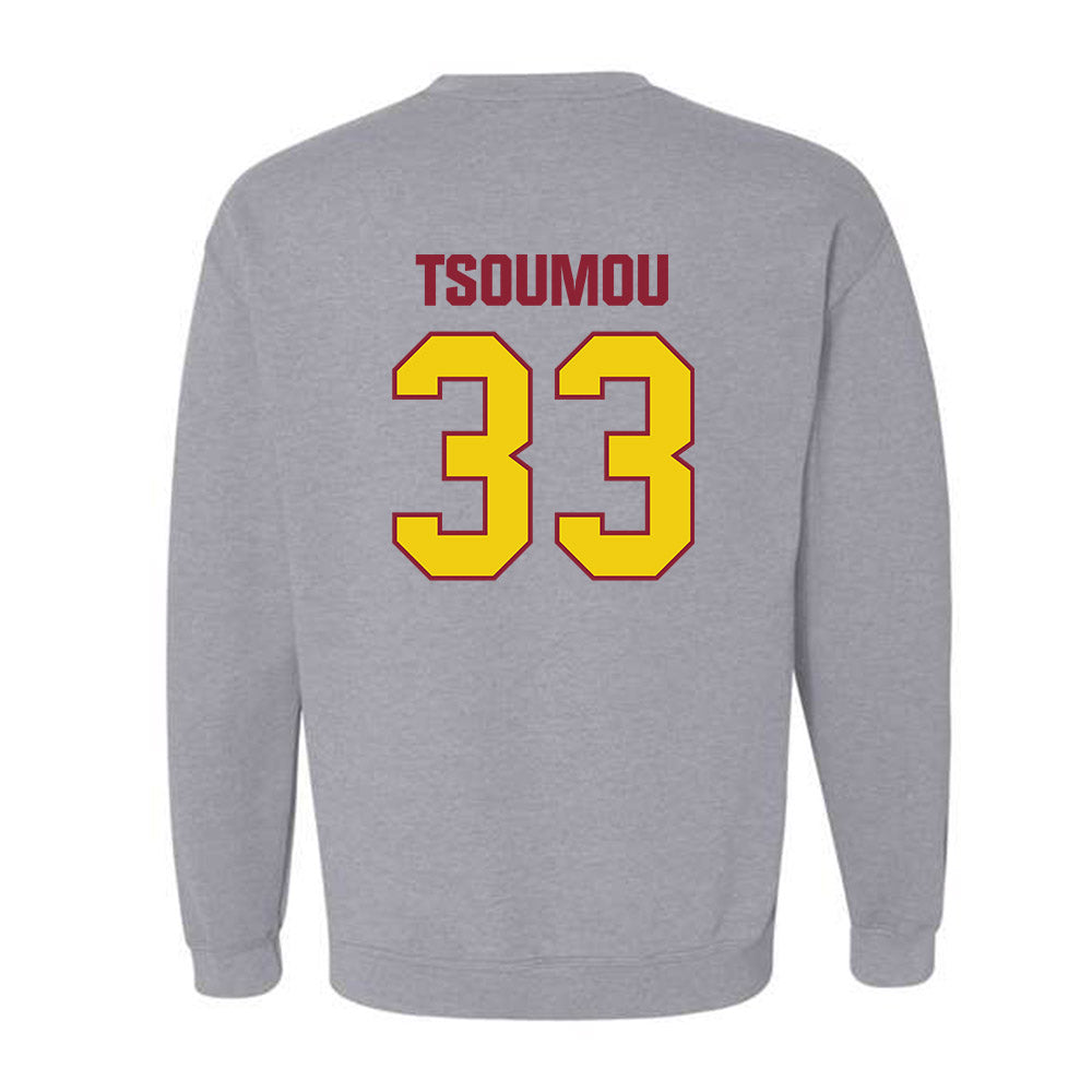 Calvin - NCAA Football : Jeremie Tsoumou - Classic Shersey Crewneck Sweatshirt-1