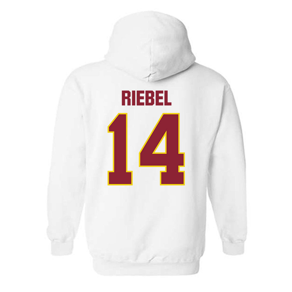 Calvin - NCAA Men's Basketball : Luke Riebel - Hooded Sweatshirt-1