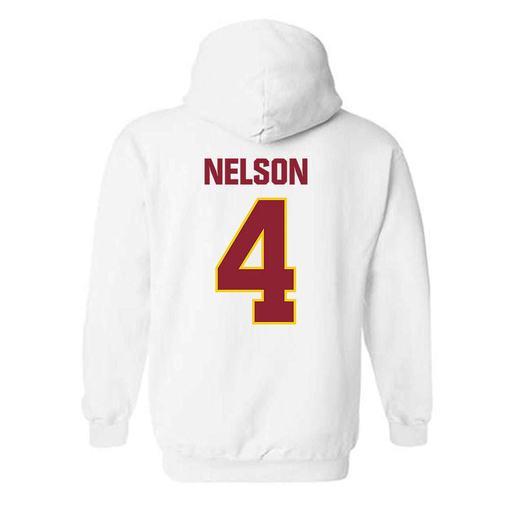 Calvin - NCAA Baseball : Logan Nelson - Hooded Sweatshirt-1