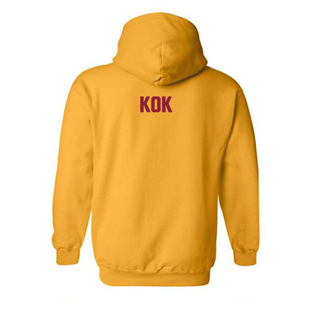 Calvin - NCAA Men's Golf : Reuben Kok - Hooded Sweatshirt-1
