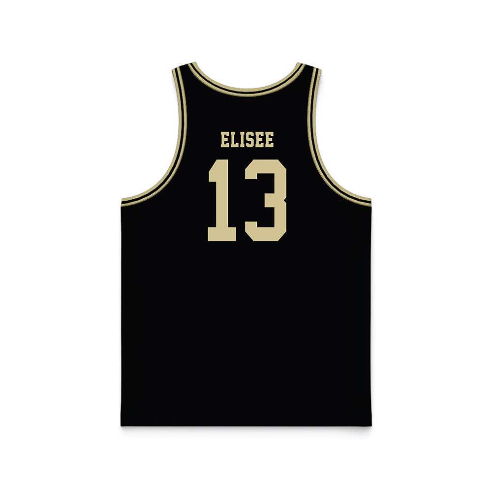 PFW - NCAA Men's Basketball : Deangelo Elisee - Black Basketball Jersey-1