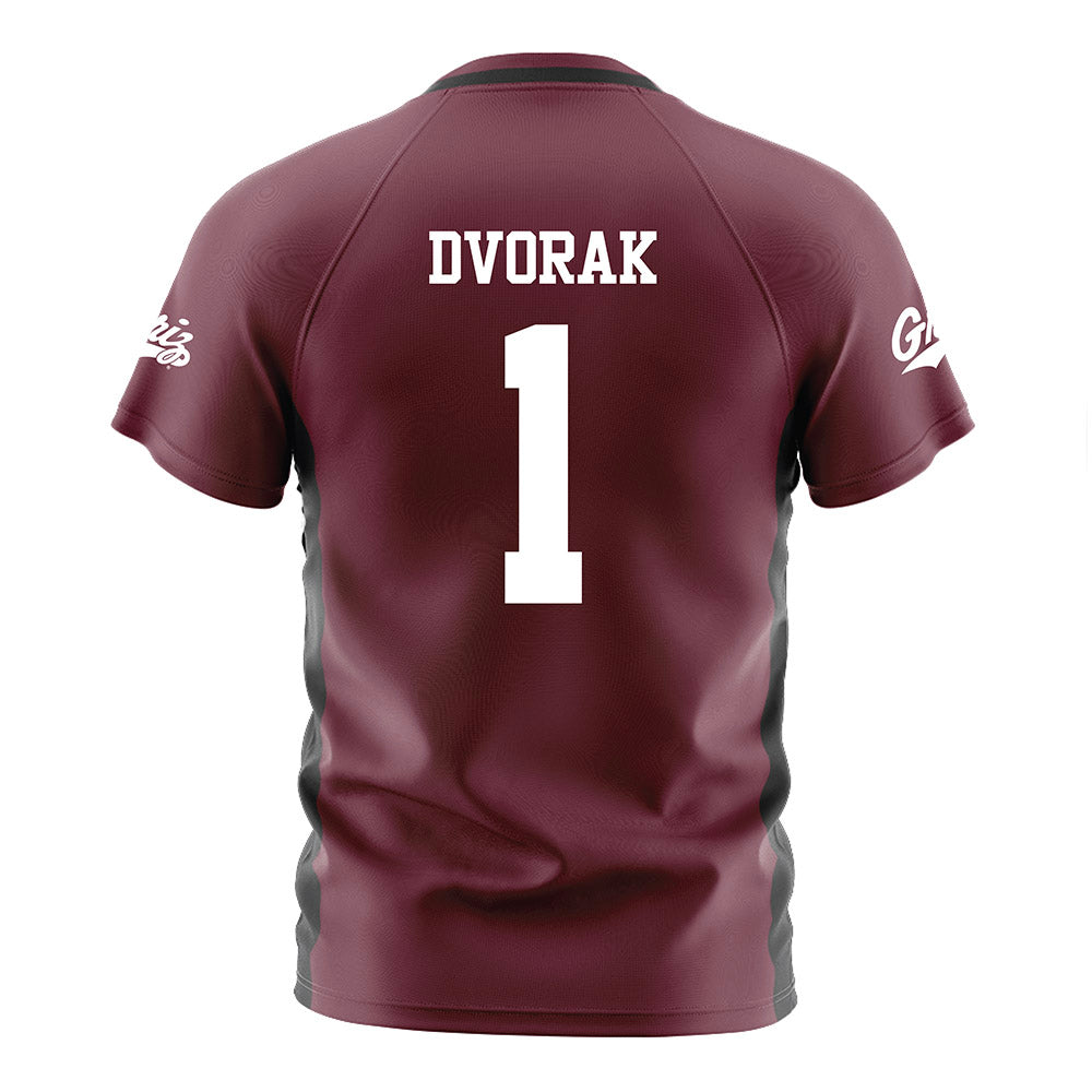Montana - NCAA Women's Soccer : Ashlyn Dvorak - Maroon Soccer Jersey