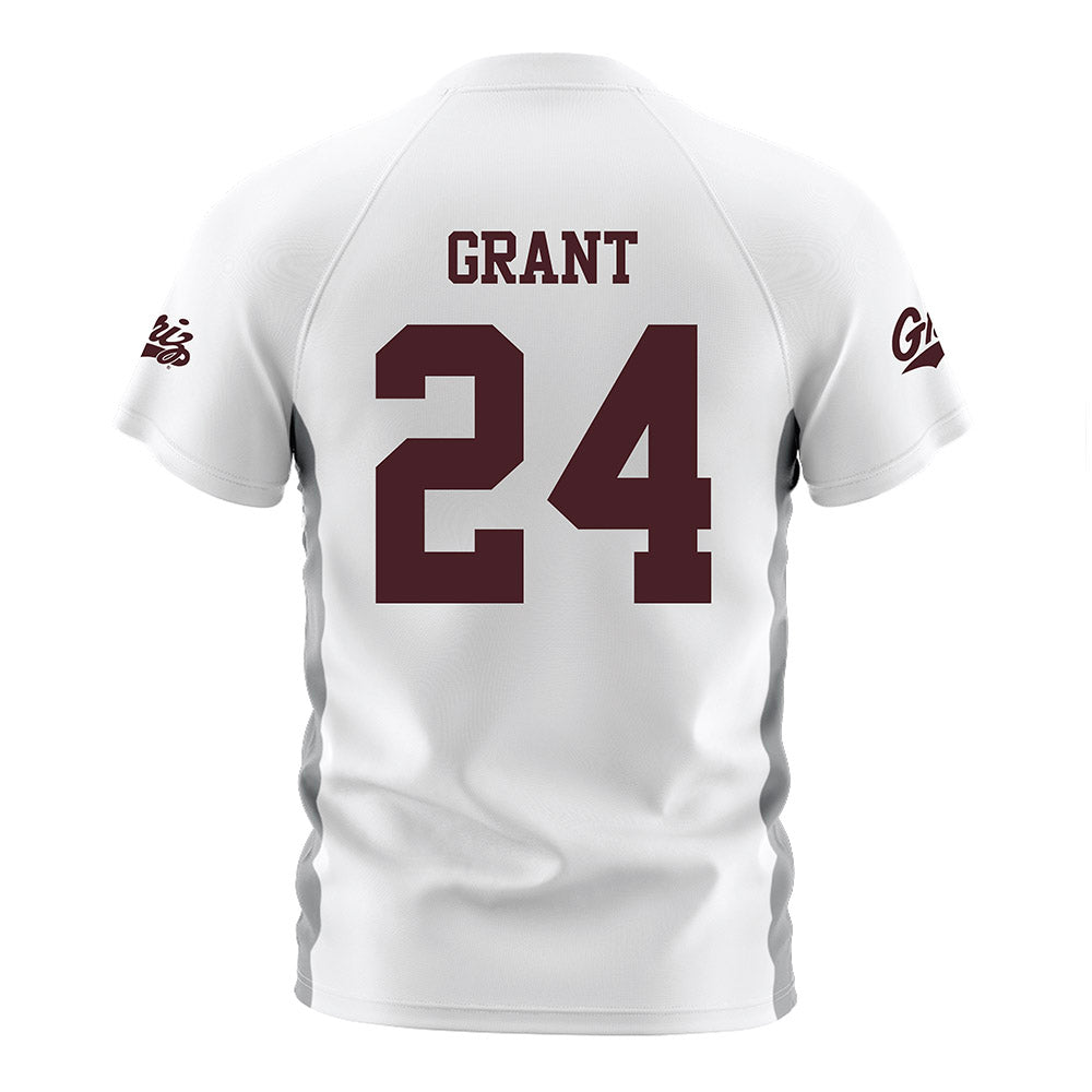 Montana - NCAA Women's Soccer : Kiera Grant - White Soccer Jersey-1