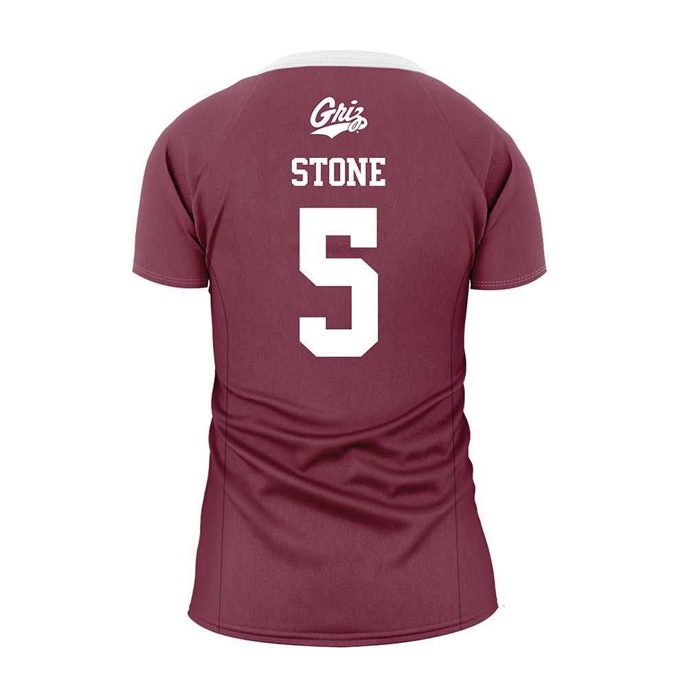Montana - NCAA Women's Volleyball : Alex Stone - Maroon Volleyball Jersey