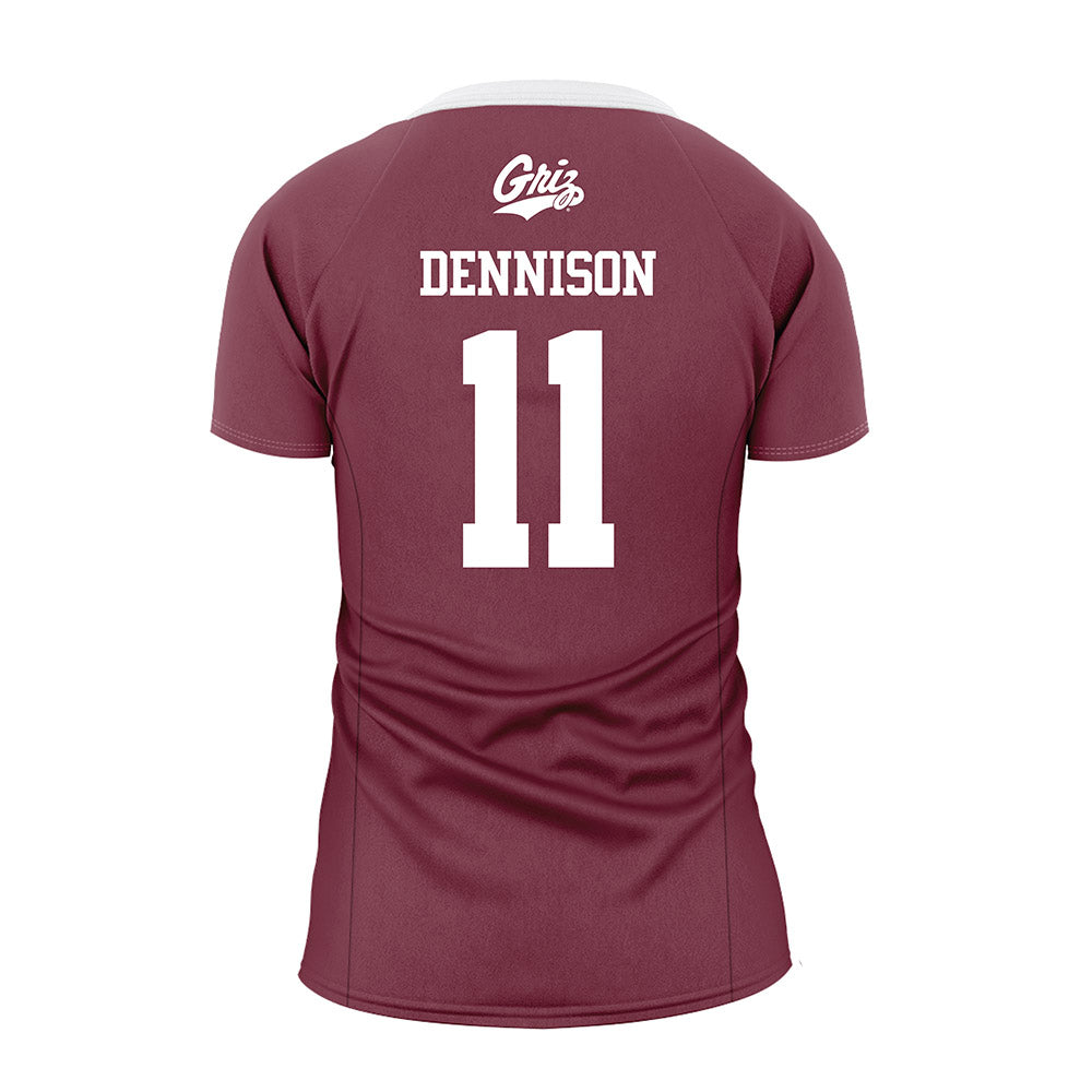 Montana - NCAA Women's Volleyball : Sierra Dennison - Maroon Volleyball Jersey