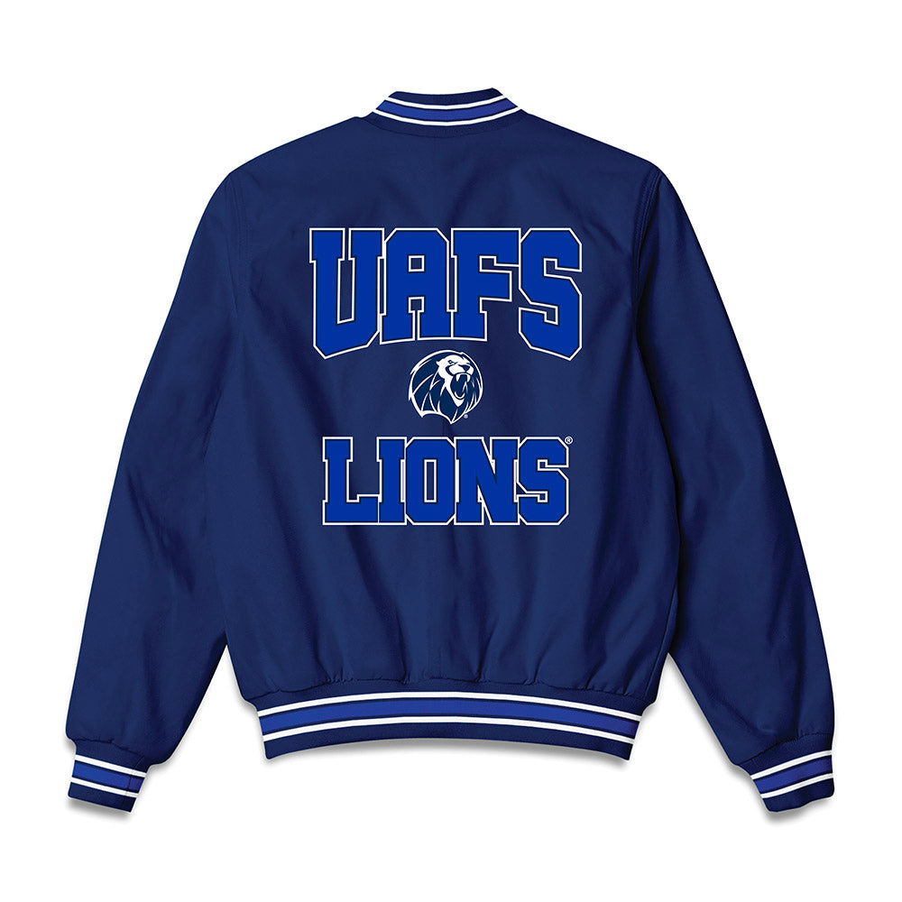 UA Fort Smith - NCAA Baseball : Landon Helm - Bomber Jacket-1