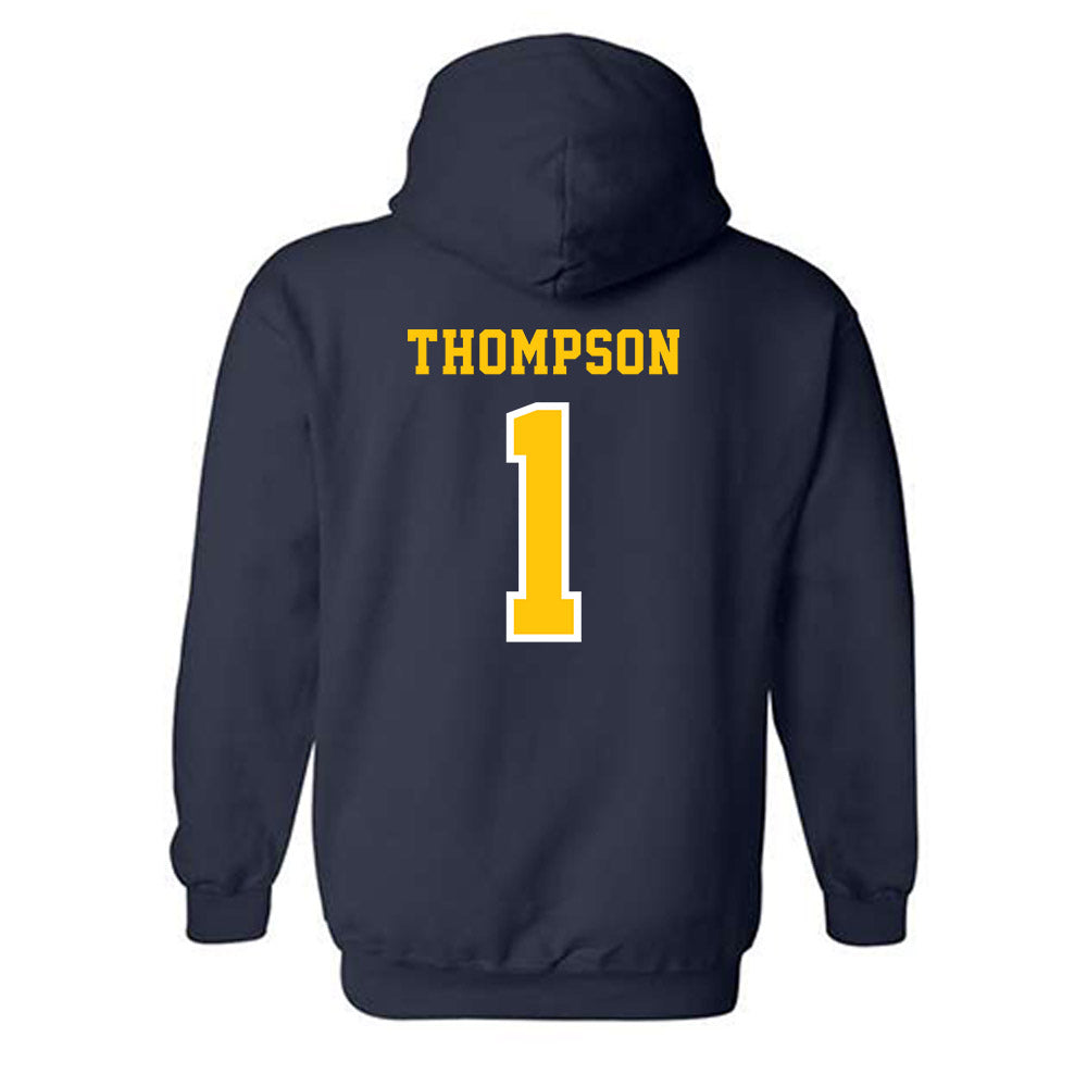 Coppin State - NCAA Baseball : Bryce Thompson - Classic Shersey Hooded Sweatshirt-1