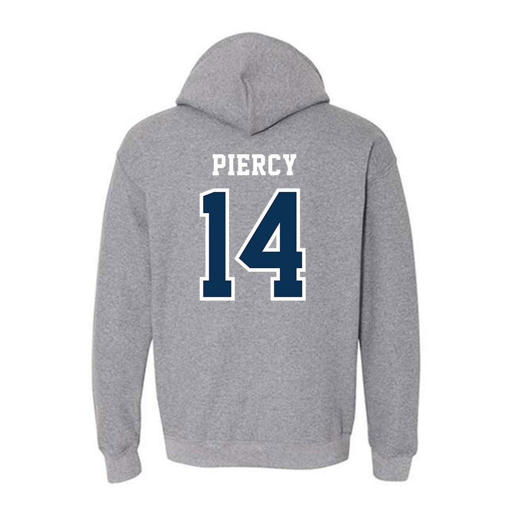 Coppin State - NCAA Men's Basketball : Jamari Piercy - Classic Shersey Hooded Sweatshirt-1