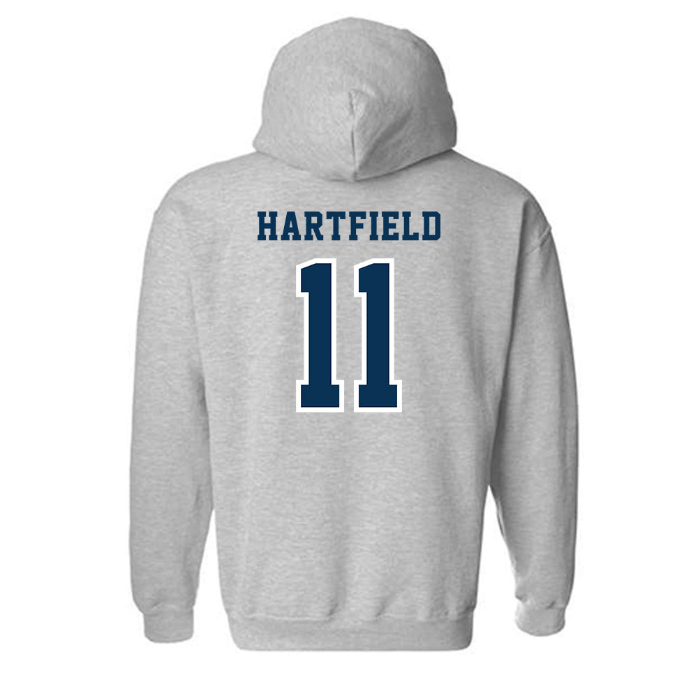 Coppin State - NCAA Women's Basketball : Jahcelyn Hartfield - Classic Shersey Hooded Sweatshirt-1