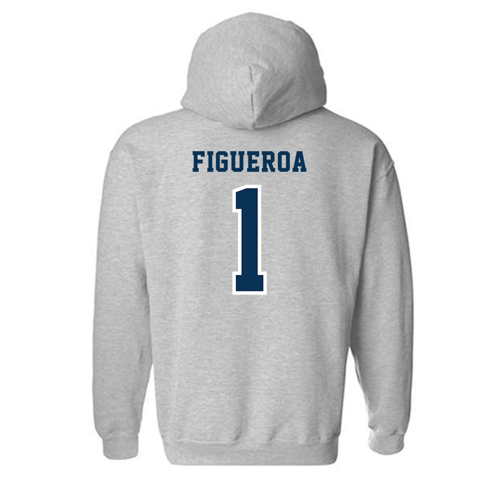 Coppin State - NCAA Women's Volleyball : Coral Figueroa - Classic Shersey Hooded Sweatshirt-1