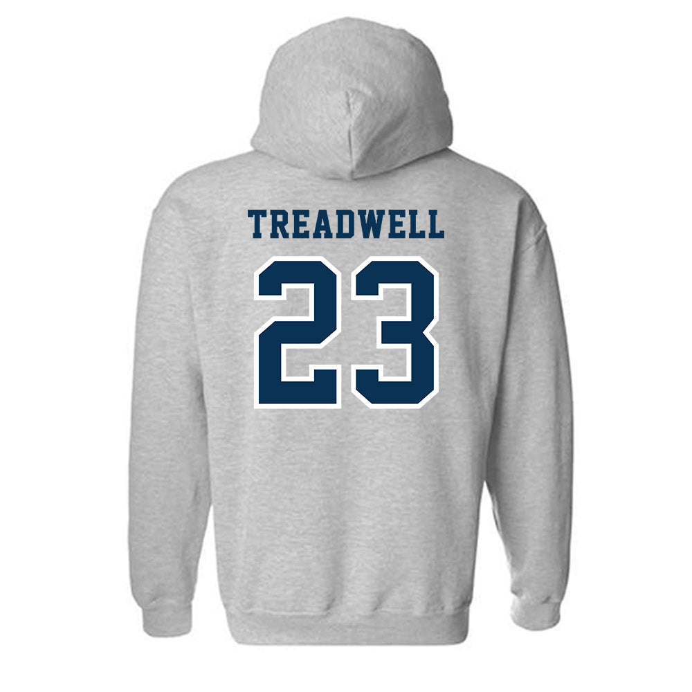 Coppin State - NCAA Baseball : Jordan Treadwell - Classic Shersey Hooded Sweatshirt-1