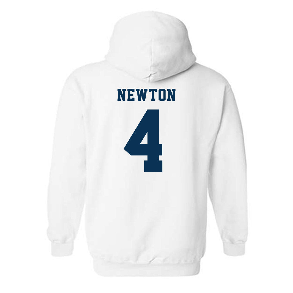 Coppin State - NCAA Women's Basketball : Seimone Newton - Classic Shersey Hooded Sweatshirt-1