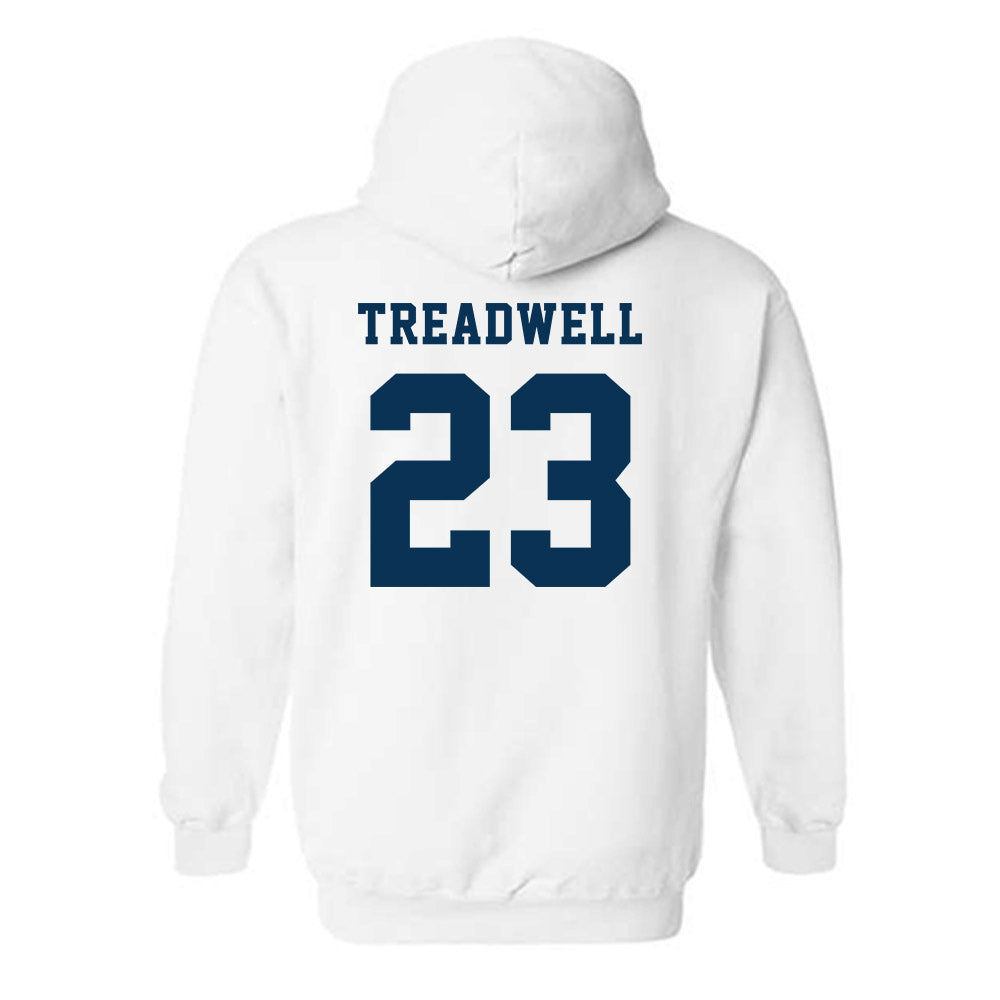 Coppin State - NCAA Baseball : Jordan Treadwell - Classic Shersey Hooded Sweatshirt-1