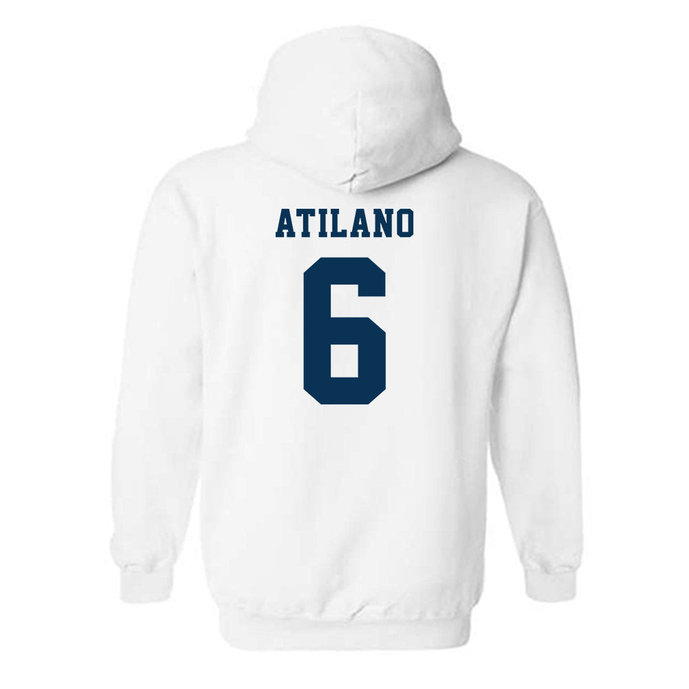 Coppin State - NCAA Women's Volleyball : Cherisse Atilano - Classic Shersey Hooded Sweatshirt-1