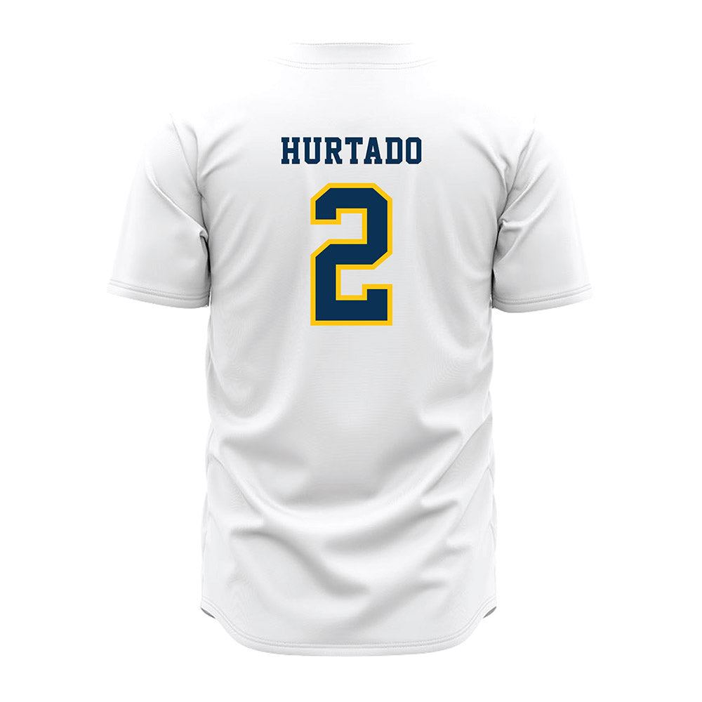 Coppin State - NCAA Baseball : AJ Hurtado - White Jersey-1