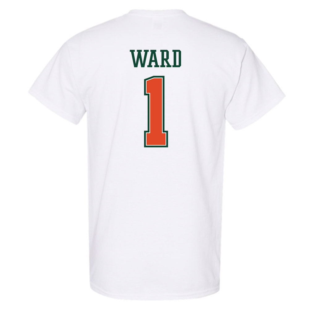 Miami - NCAA Football : Cam Ward - T-Shirt-1