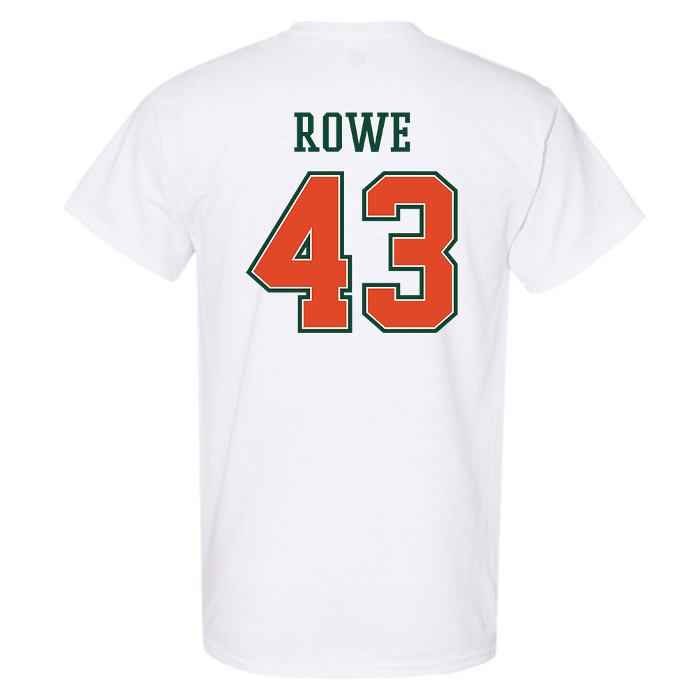 Miami - NCAA Football : Tyler Rowe - T-Shirt-1