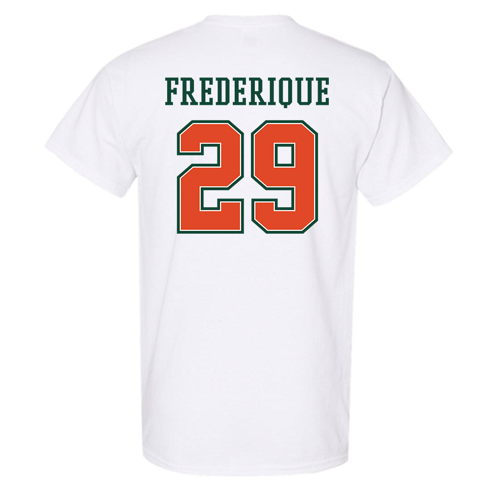 Miami - NCAA Football : Romanas Frederique - T-Shirt-1
