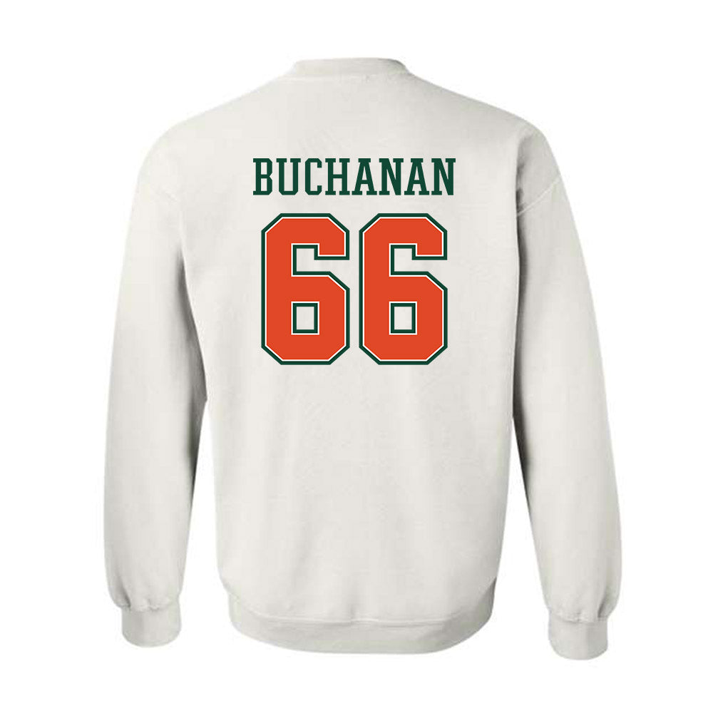 Miami - NCAA Football : Max Buchanan - Crewneck Sweatshirt-1