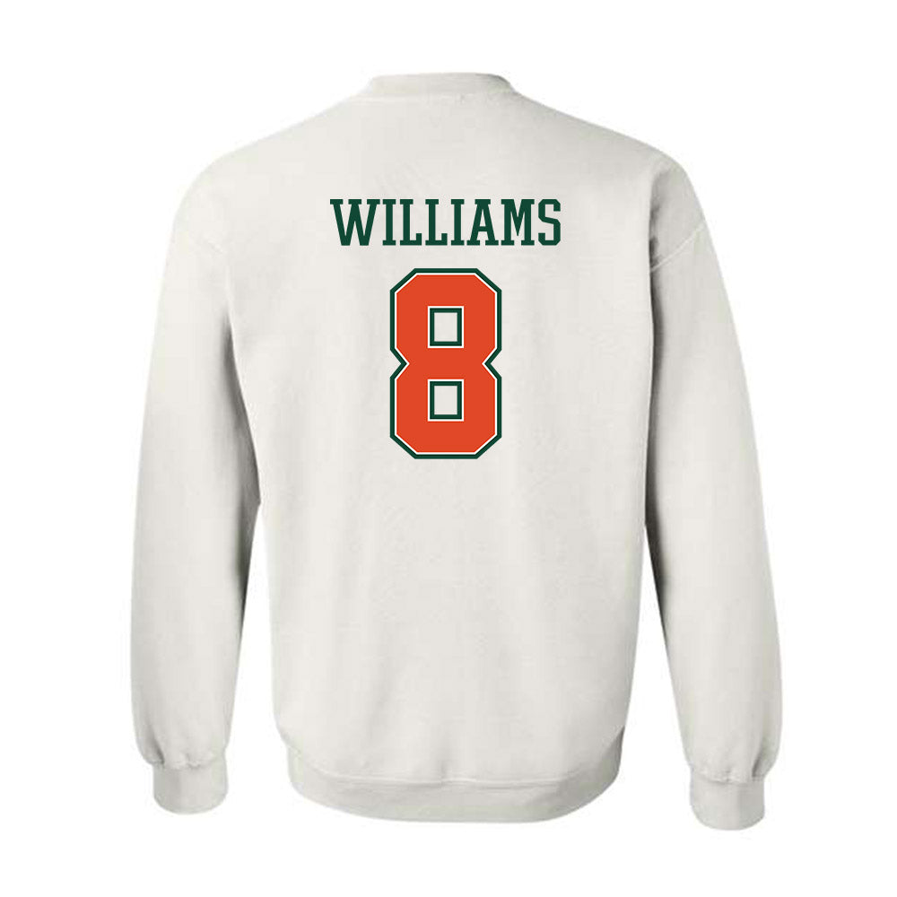 Miami - NCAA Football : Emory Williams - Crewneck Sweatshirt-1
