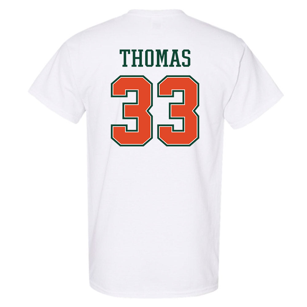 Miami - NCAA Football : Nick Thomas - T-Shirt-1