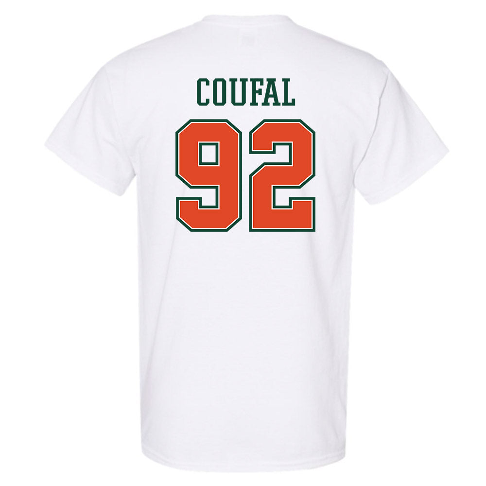 Miami - NCAA Football : Sam Coufal - T-Shirt-1