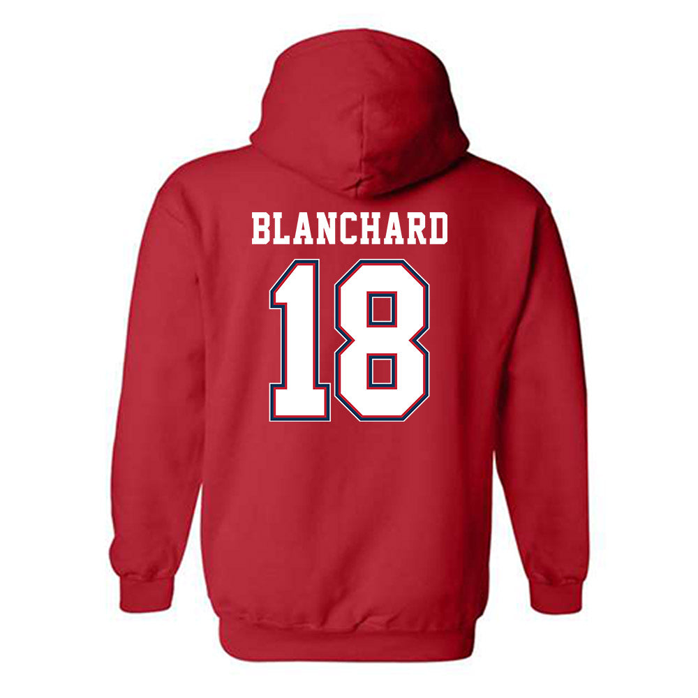 Utah Tech - NCAA Women's Soccer : Emily Blanchard - Classic Shersey Hooded Sweatshirt-1