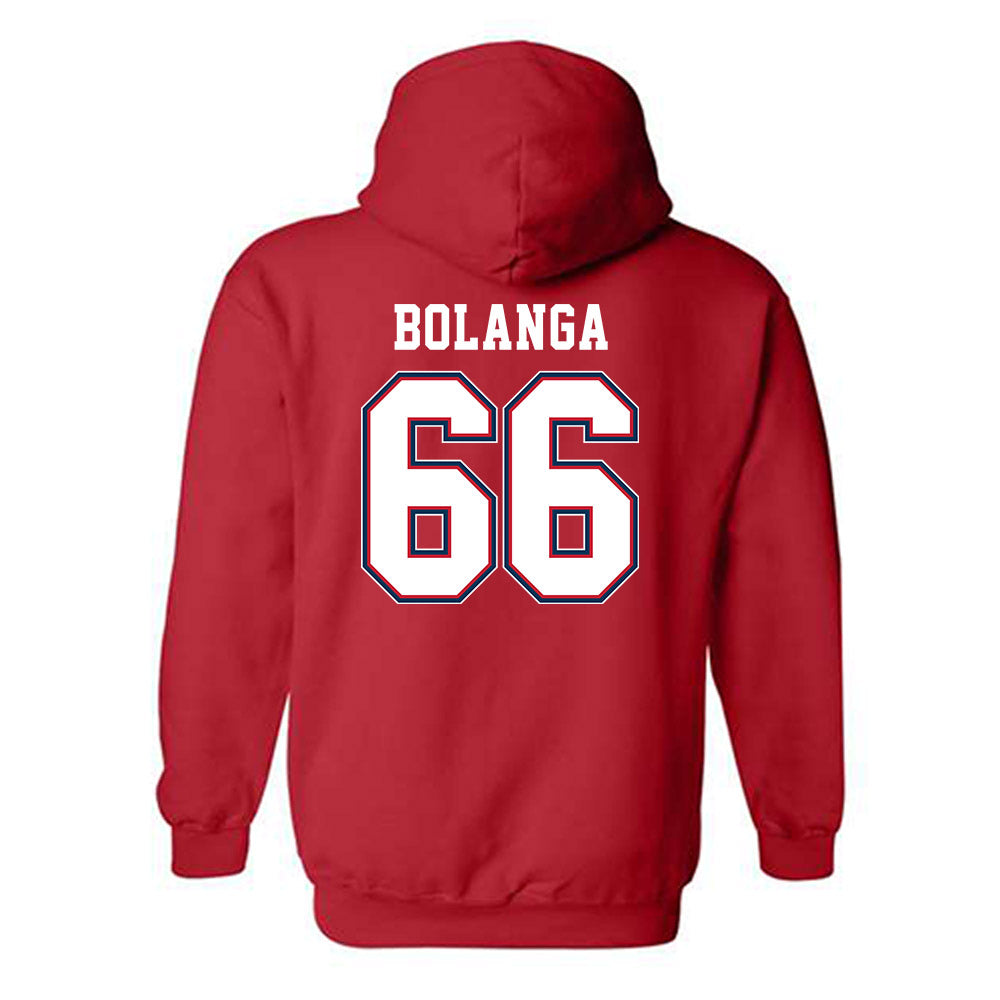 Utah Tech - NCAA Men's Basketball : Noah Bolanga - Classic Shersey Hooded Sweatshirt-1