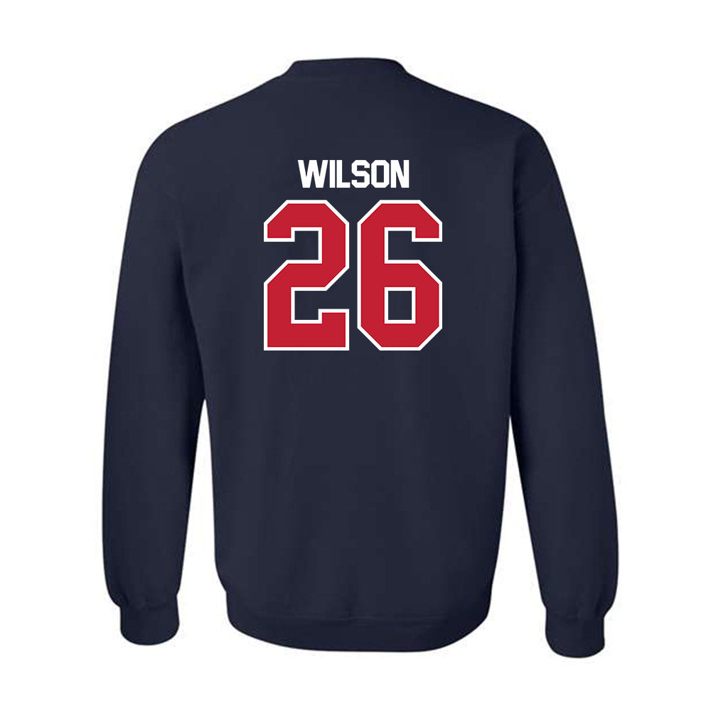 Utah Tech - NCAA Softball : Lexie Wilson - Classic Shersey Crewneck Sweatshirt-1