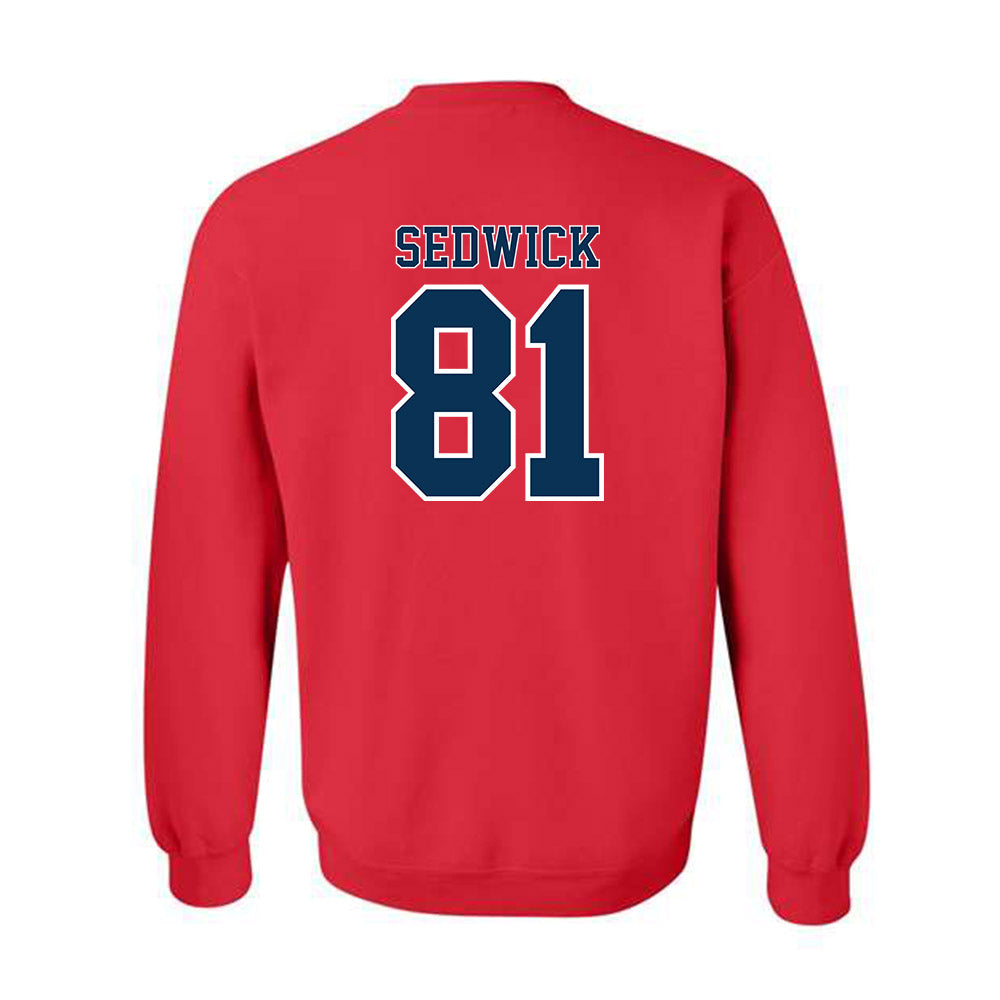Utah Tech - NCAA Football : Davyn Sedwick - Classic Shersey Crewneck Sweatshirt-1