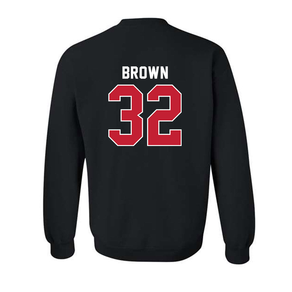 Utah Tech - NCAA Football : Fisher Brown - Classic Shersey Crewneck Sweatshirt-1