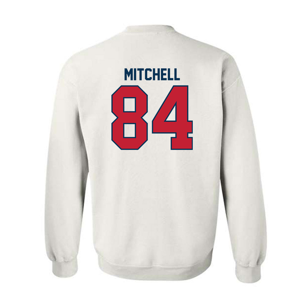 Utah Tech - NCAA Football : Jakheo Mitchell - Classic Shersey Crewneck Sweatshirt-1