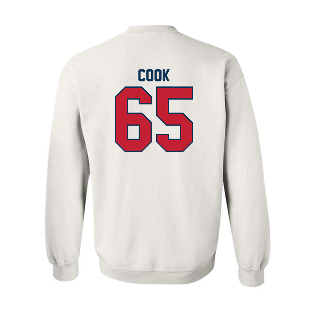 Utah Tech - NCAA Football : Zayden Cook - Classic Shersey Crewneck Sweatshirt-1