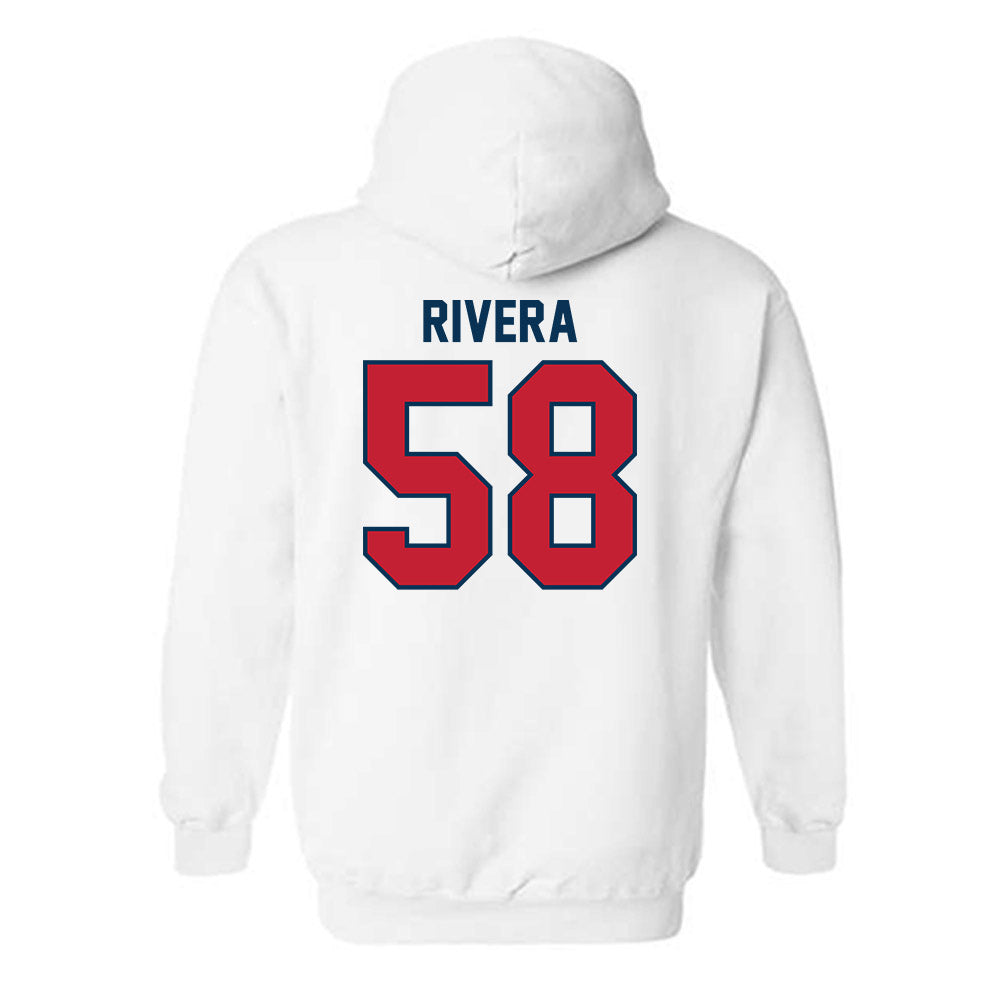 Utah Tech - NCAA Football : Nicolas Rivera - Classic Shersey Hooded Sweatshirt-1