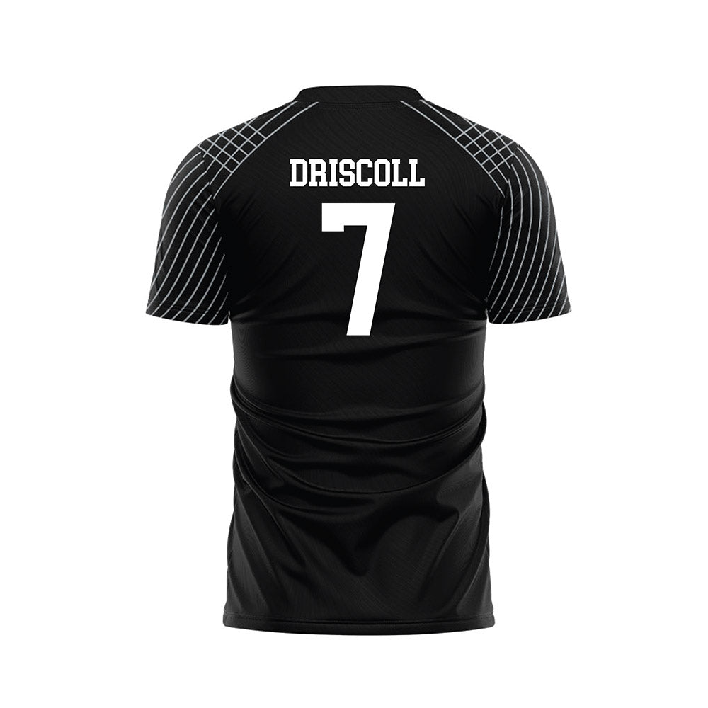 Providence - NCAA Women's Soccer : Caitlin Driscoll - Black Soccer Jersey-1