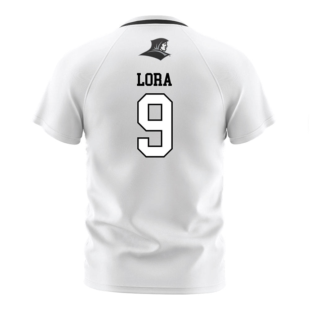 Providence - NCAA Men's Soccer : Pepe Lora - White Soccer Jersey-1