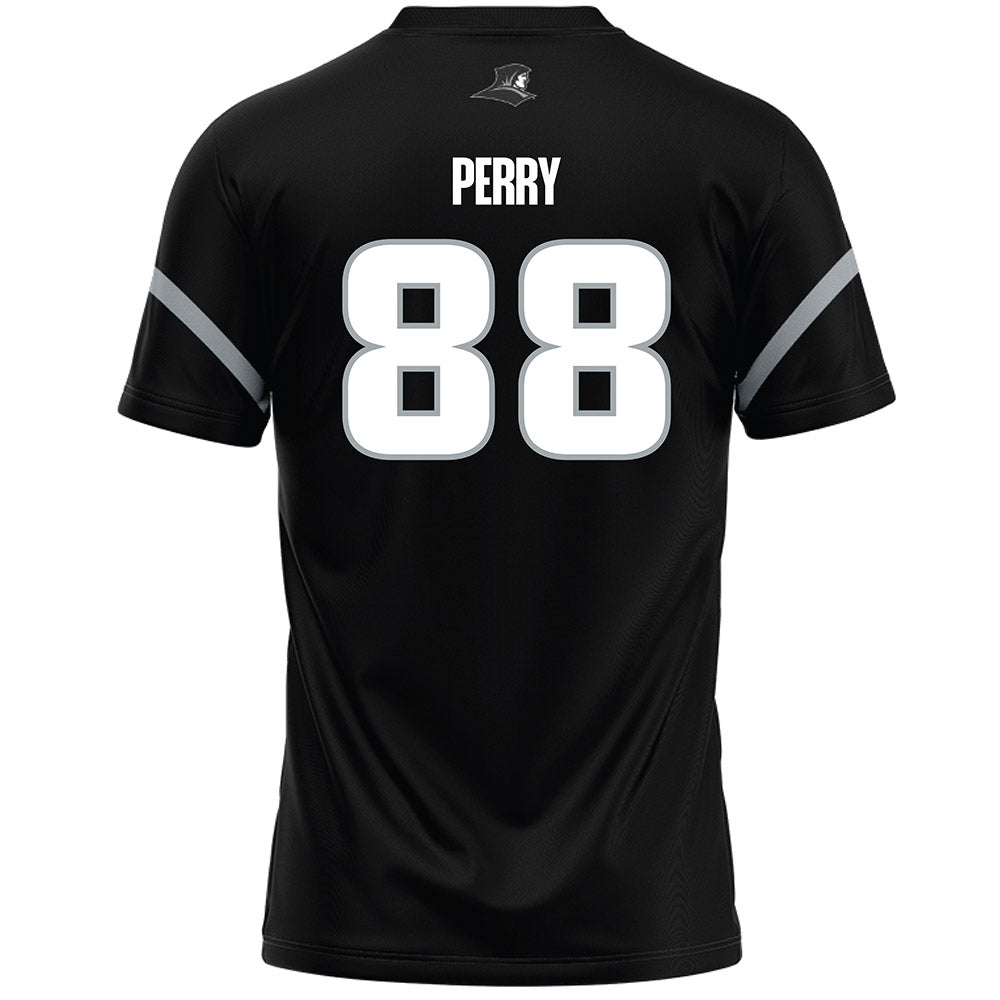 Providence - NCAA Men's Lacrosse : Eddie Perry - Black Lacrosse Jersey -1