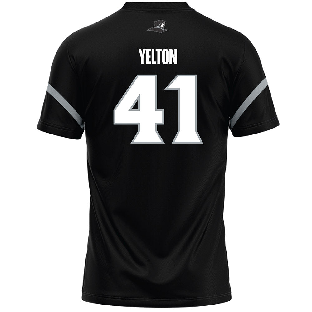Providence - NCAA Men's Lacrosse : Trent Yelton - Black Lacrosse Jersey -1