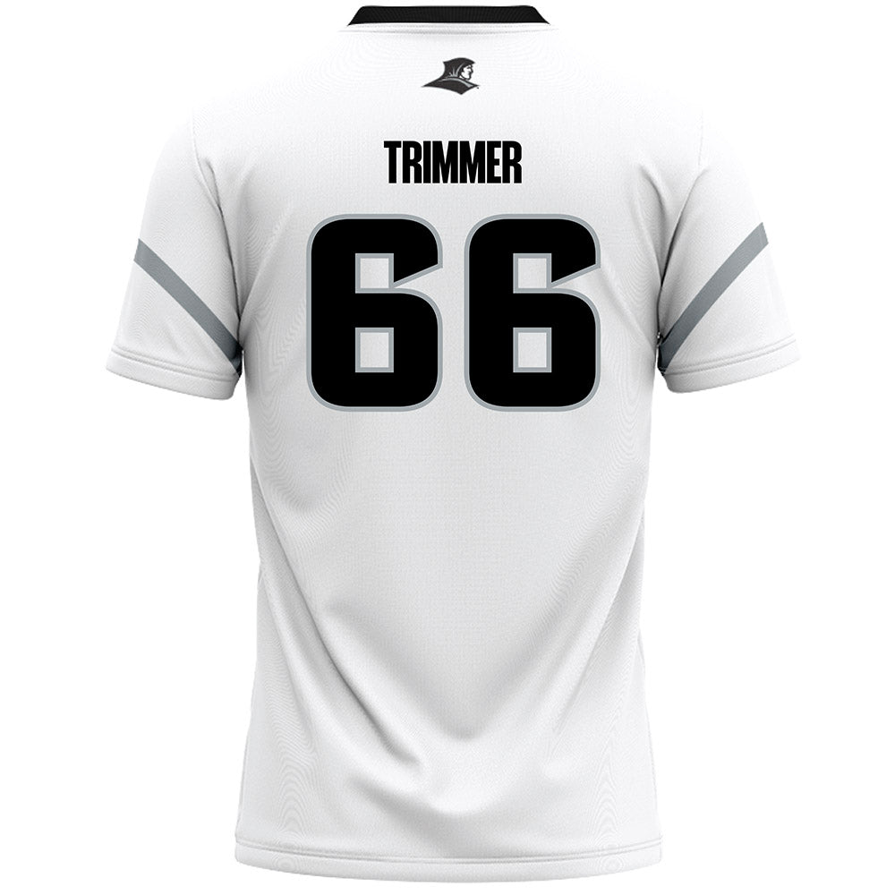 Providence - NCAA Men's Lacrosse : Matthew Trimmer - White Lacrosse Jersey -1