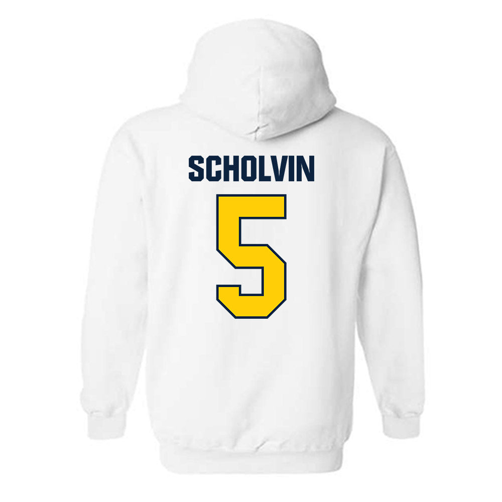 Toledo - NCAA Baseball : Charlie Scholvin - Hooded Sweatshirt-1