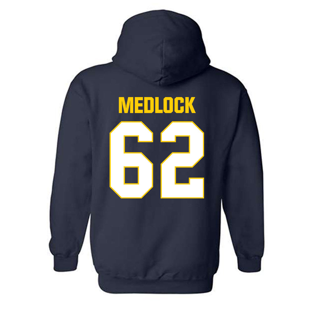 Toledo - NCAA Football : Christian Medlock - Classic Shersey Hooded Sweatshirt-1